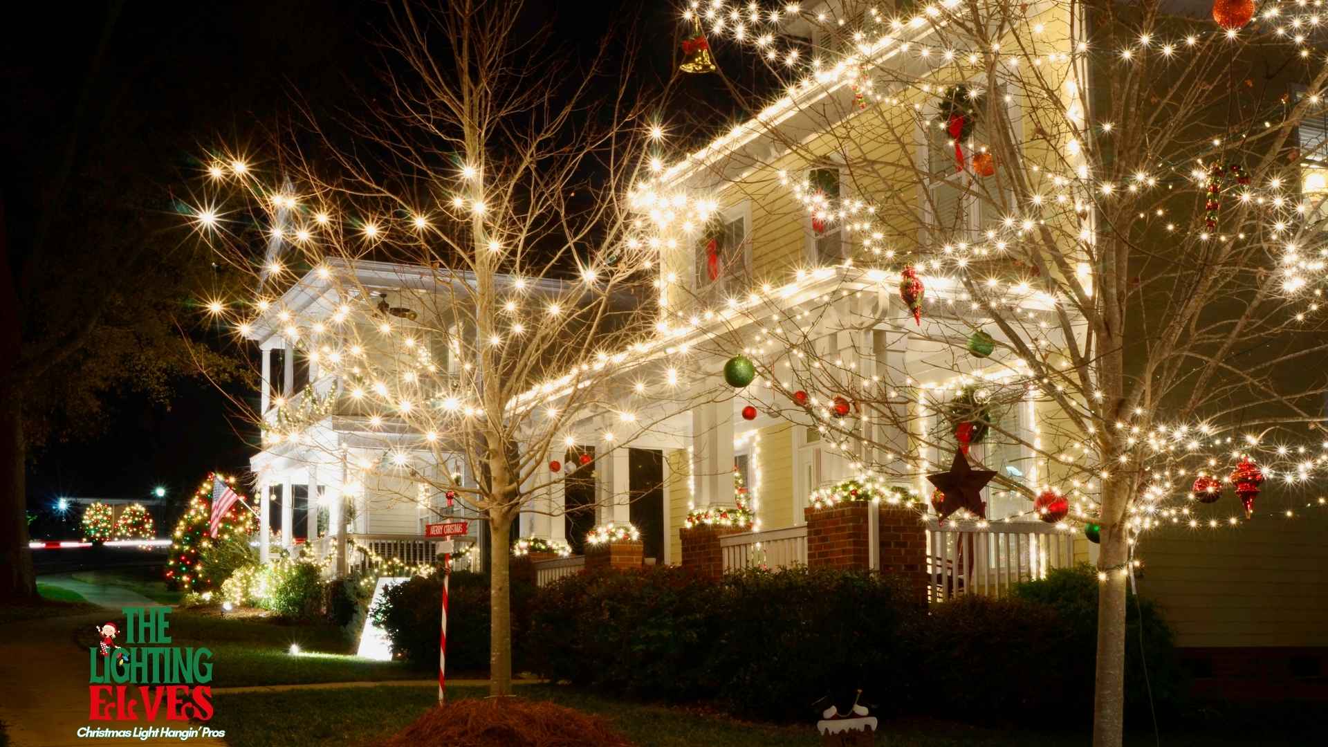 Christmas Lights installed for your home in Madison Alabama